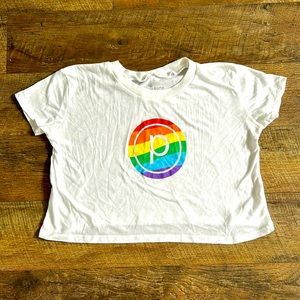 Pure Barre Pride 🌈 Cropped Tee